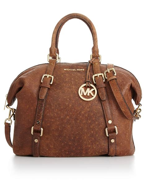 michael kors bedford ostrich purse|michael michael kors handbag bedford ostrich tote .